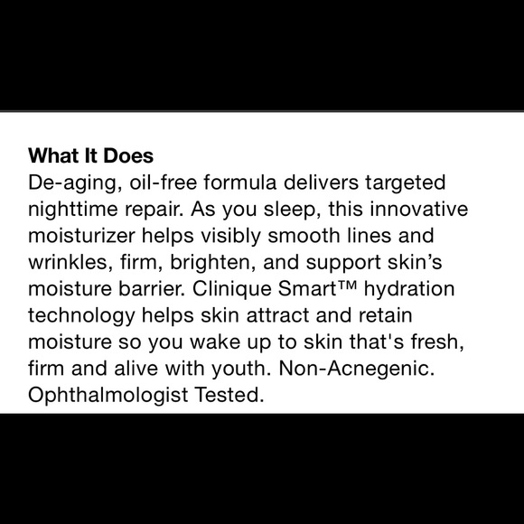 Clinique Smart Night .5 oz - Picture 6 of 14